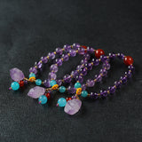 Sukhazen Lavender Amethyst Protection Bracelet