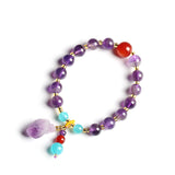 Sukhazen Lavender Amethyst Protection Bracelet