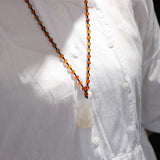 Sukhazen White Jade Buddha Necklace