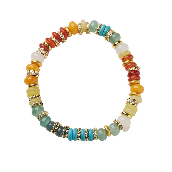 SukhaZen Dopamine Rainbow Bracelet