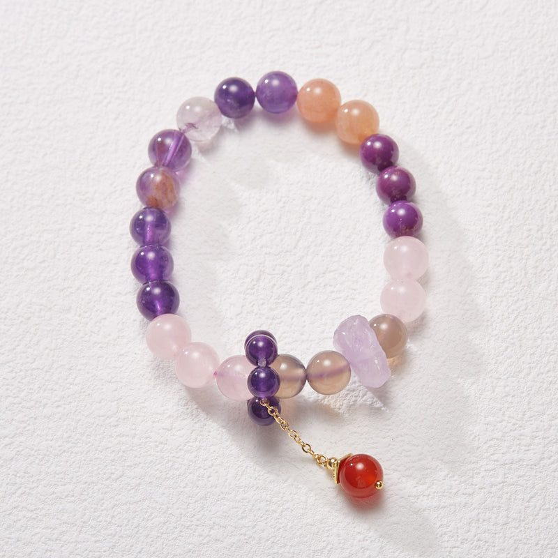 Sukhazen Purple Fortune Flame Bracelet(JiuZiLiHuo)